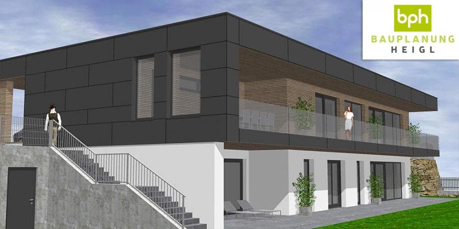 Modernes Einfamilienhaus